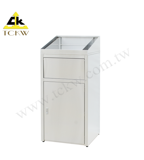 Stainless Steel Restaurant Trash Can With Tray Holders(TH-6060S) 